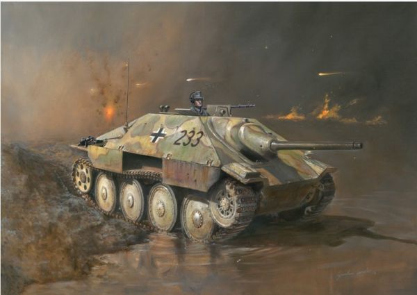ITA15767 - Jagdpanzer 38(t) Carro armato Hetzer da montare e verniciare - 1