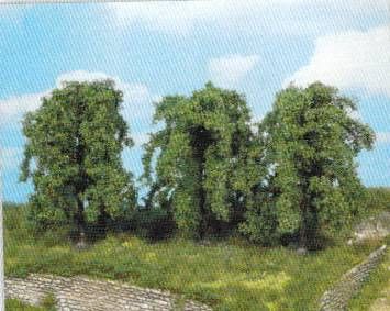 HEK1734 - Set di 3 salici piangenti 10 cm - 1
