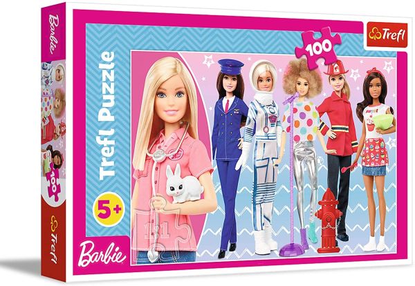 TRF16385 - Puzzle 100 pezzi BARBIE - 1