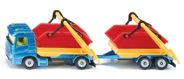 SIK1695 - Autocarro con camion della spazzatura e rimorchio - 1