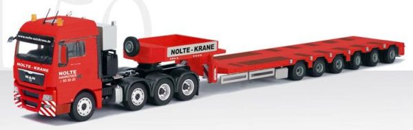 CON70178/04 - MAN TG X XLX SLT 4 Assi Con pianale ribassato 6 Assi NOLTE KRANE - 1