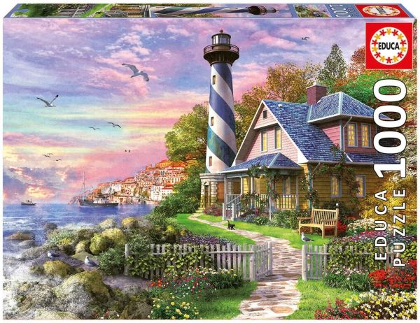 EDU17740 - Puzzle da 1000 pezzi Rock Baby Lighthouse - 1