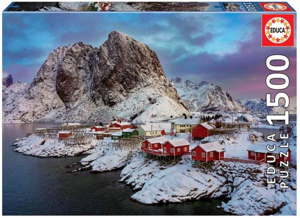 EDU17976 - Puzzle da 1500 pezzi Isole Lofoten in Norvegia - 1