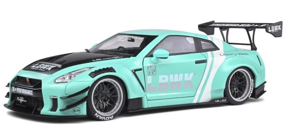 SOL1805804 - NISSAN GTR 35 LB LAVORO Tipo 2 verde menta - 1