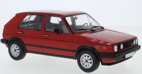 MOD18204 - VOLKSWAGEN Golf II GTD 1984 rossa - 1