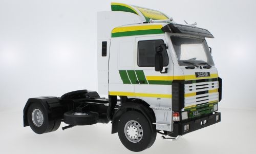 MOD18240 - SCANIA 143 Topline 4x2 1987 Bianco verde e giallo - 1