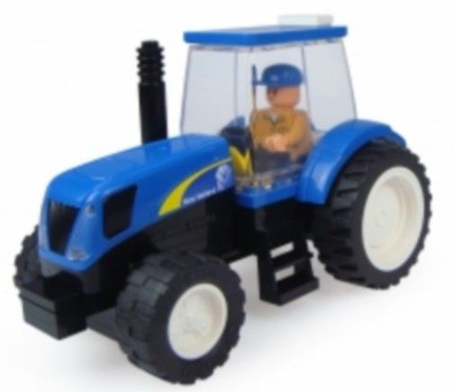 UHK1200 - NEW HOLLAND Con un personaggio da assemblare in mattoncini (48 pezzi) - 1