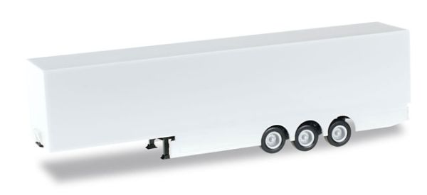 HER076685 - Rimorchio furgone bianco a 3 assi SCHMITZ - 1