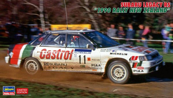 HAW20636 - SUBARU Legacy RS - Rally Nuova Zelanda 1990 da assemblare e verniciare - 1
