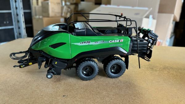 CW0218 - Presse CASE IH LB436HD AFS - Rotor cutter verte - 1