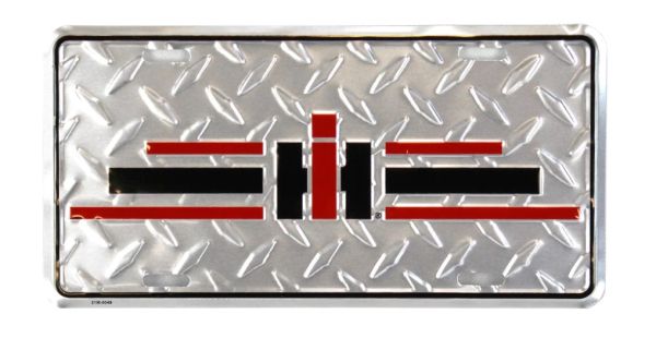 SIGN-2202 - Targa in metallo INTERNATIONAL Silver - 30 x 15 cm - 1