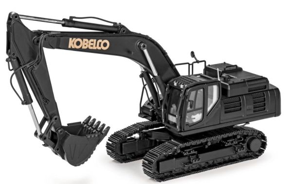 CON2210/04 - KOBELCO SK500LC-10 Escavatore cingolato con benna retroescavatore BLACK MATT - 1