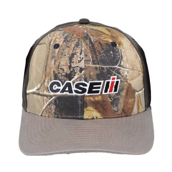 CASCNH22141 - CASE IH berretto nero marrone e mimetico - 1