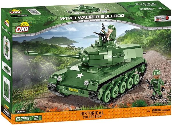 COB2239 - Carro armato M41A3 Walker Bulldog - 625 pezzi - 1