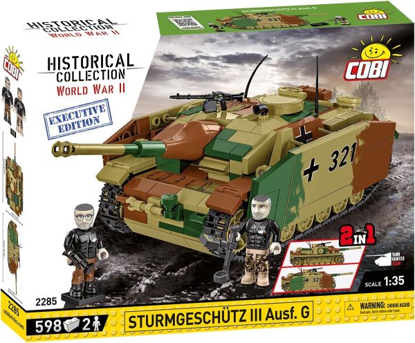 COB2285 - Carro armato STURMGESCHUTZ III AUSF.G - 631 Pezzi - 1