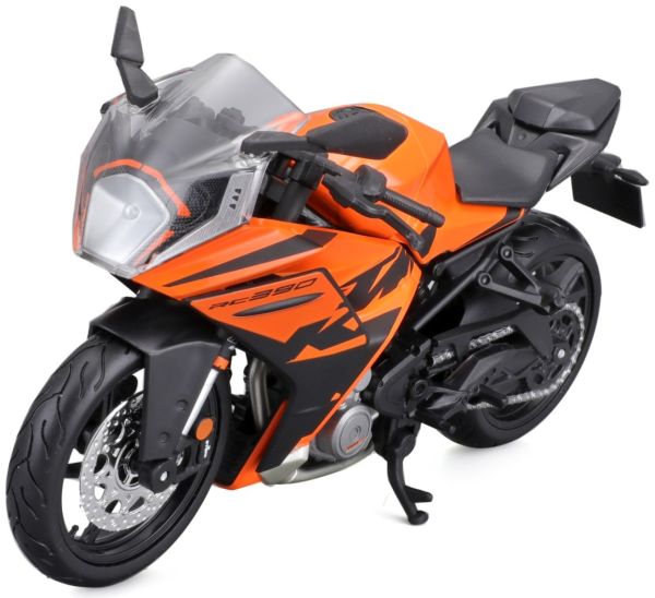 MST22907 - Moto KTM RC 390 arancione e nera - 1