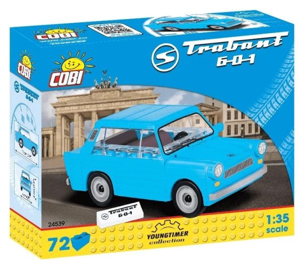 COB24539 - TRABANT 601 Blu - 72 pezzi - 1