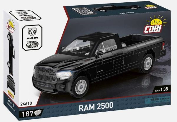 COB24610 - RAM 2500 nero - 187 pezzi - 1