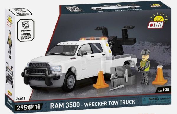 COB24611 - RAM 3500 Carro Attrezzi - 295 pezzi - 1