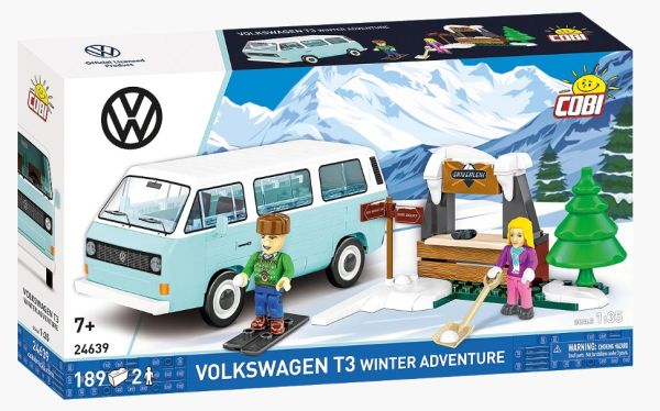 COB24639 - VOLKSWAGEN T3 Avventura invernale - 189 pezzi - 1
