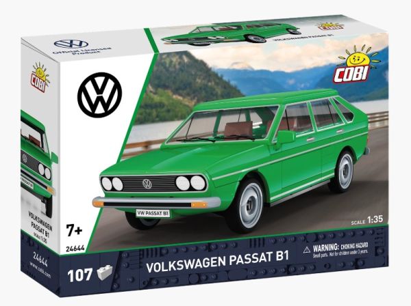 COB24644 - VOLKSWAGEN Passat B1 verde - 107 pezzi - 1