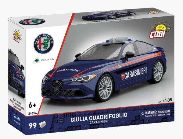 COB24654 - ALFA ROMEO Giulia Quadrifoglio - Carabinieri - 99 pezzi - 1