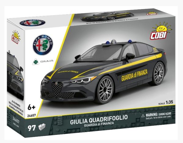 COB24657 - ALFA ROMEO Giulia Quadrifoglio - Guardia di Finanza - 97 pezzi - 1