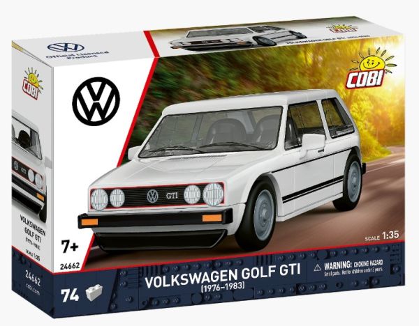 COB24662 - VOLKSWAGEN Golf GTI 1976-1983 bianca - 74 pezzi - 1