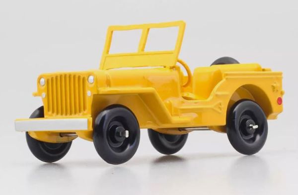DIN24M - JEEP versione civile gialla - Edizione Atlas - 1