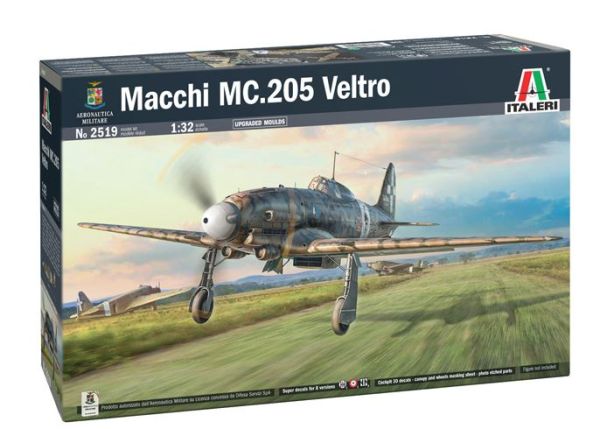 ITA2519 - Cacciatore MACCHI MC.205 Veltro da assemblare e dipingere - 1