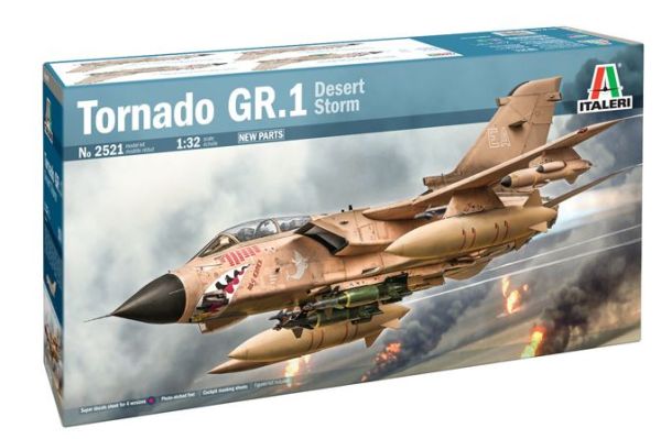 ITA2521 - Cacciatore PANAVIA Tornado GR.1 Desert Storm da assemblare e dipingere - 1