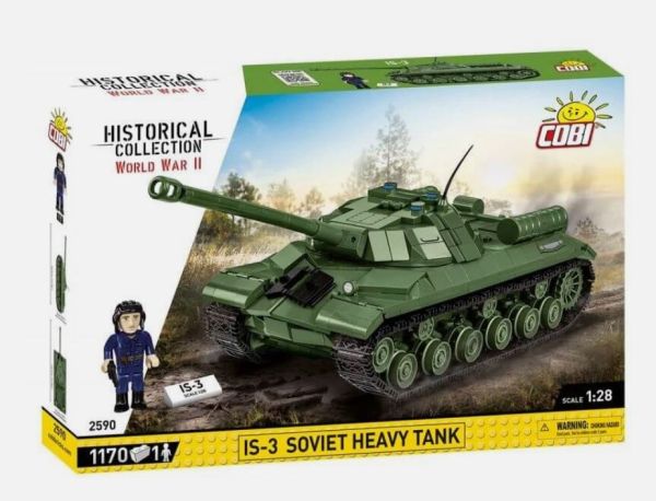COB2590 - Carro armato sovietico IS-3 - 1170 pezzi - 1