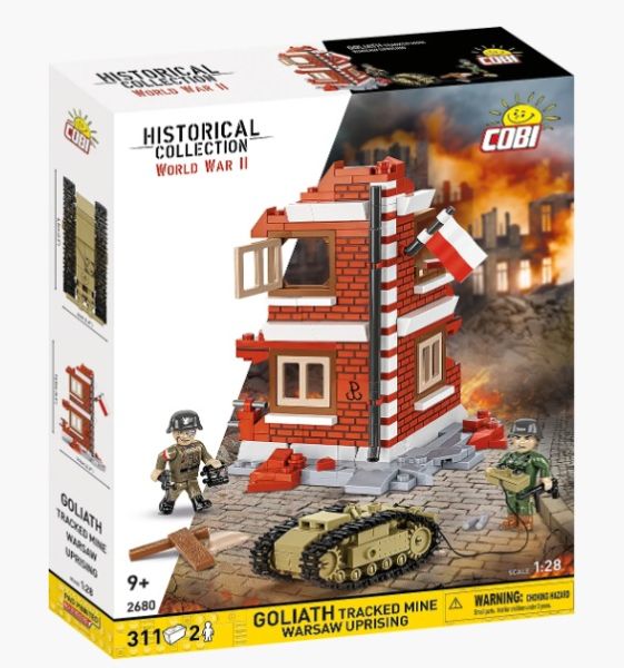 COB2680 - Mina cingolata Goliath - Insurrezione di Varsavia - 311 pezzi - 1