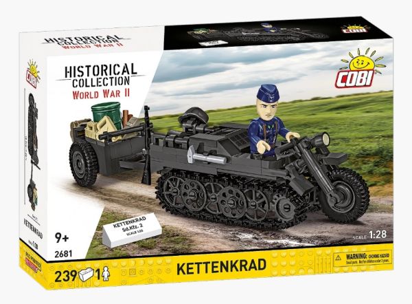 COB2681 - Veicolo militare Kettenkrad - 239 pezzi - 1