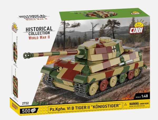 COB2732 - Pz.Kpfw. Carro armato VI B Tiger II - KÖNIGSTIGER - 500 parti - 1
