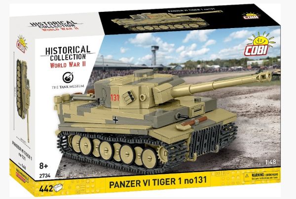 COB2734 - Carro armato PANZER VI Tiger I N. 131 - 442 pezzi - 1