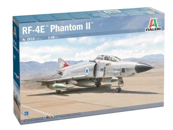 ITA2818 - Cacciatore McDONNELL Douglas RF-4E Phantom II da assemblare e dipingere - 1