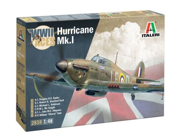 ITA2838 - Aereo da caccia HURRICANE Mk.I Aces da assemblare e dipingere - 1