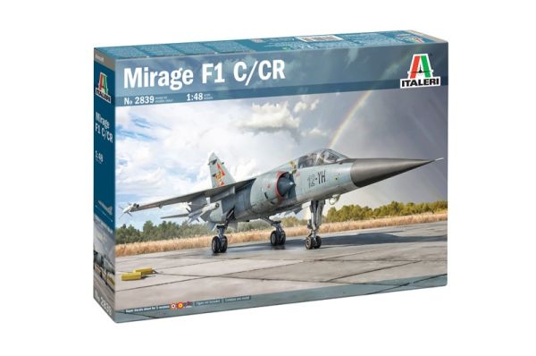 ITA2839 - Aereo da caccia MIRAGE F1 C-CR da assemblare e verniciare - 1