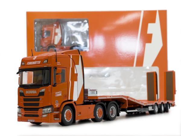 MAR2021-01 - SCANIA R500 6x2 con 3 assi Arancione edizione FEHRENKOTTER - 1