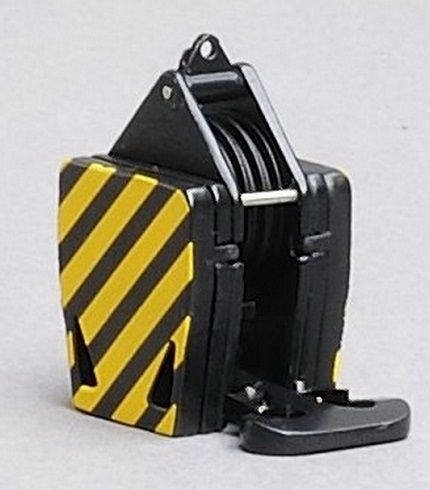 YCC207-1 - Gancio 93 Tonnellate 3 Pulegge Nere e gialle - 1