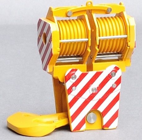 YCC208-2 - Gancio 380 Tonnellate 14 Pulegge Gialle; Rosse e Bianche - 1