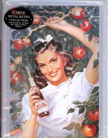 IES67P - Lamiera di lamiera: Pin-up Pepsi-Cola - 1