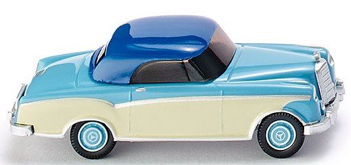 WIK014421 - MERCEDES 220 Coupé Blu/Bianco - 1