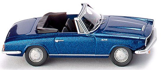 WIK018649 - GLAS 1700 GT Cabrio Blu metallizzato - 1
