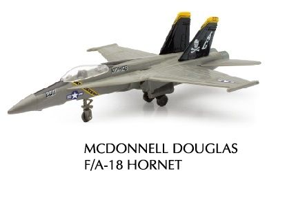 NEW21375A - Aereo da caccia Hornet F/A-18 in kit - 1