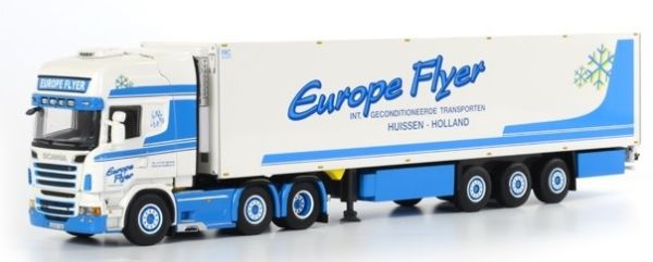 WSI02-1449 - SCANIA R Topline 3 assi con rimorchio frigorifero EUROPE FLYER - 1