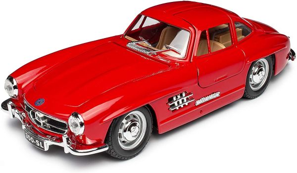 BUR22023RE - MERCEDES 300 SL 1954 Rosso - 1