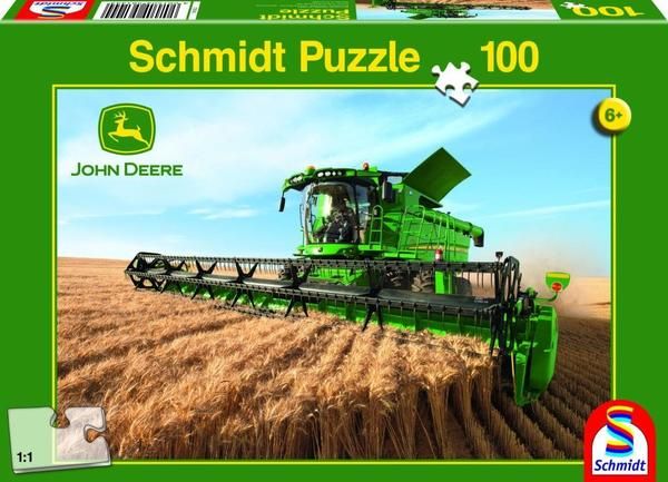 PUZ56144 - Puzzle Mietitrice JOHN DEERE S690 100 pezzi - 1