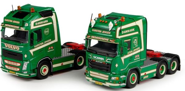 TEK68601 - SCANIA R13 Topline 6x4 e VOLVO FH04 Globetrotter XL 3 Assi 